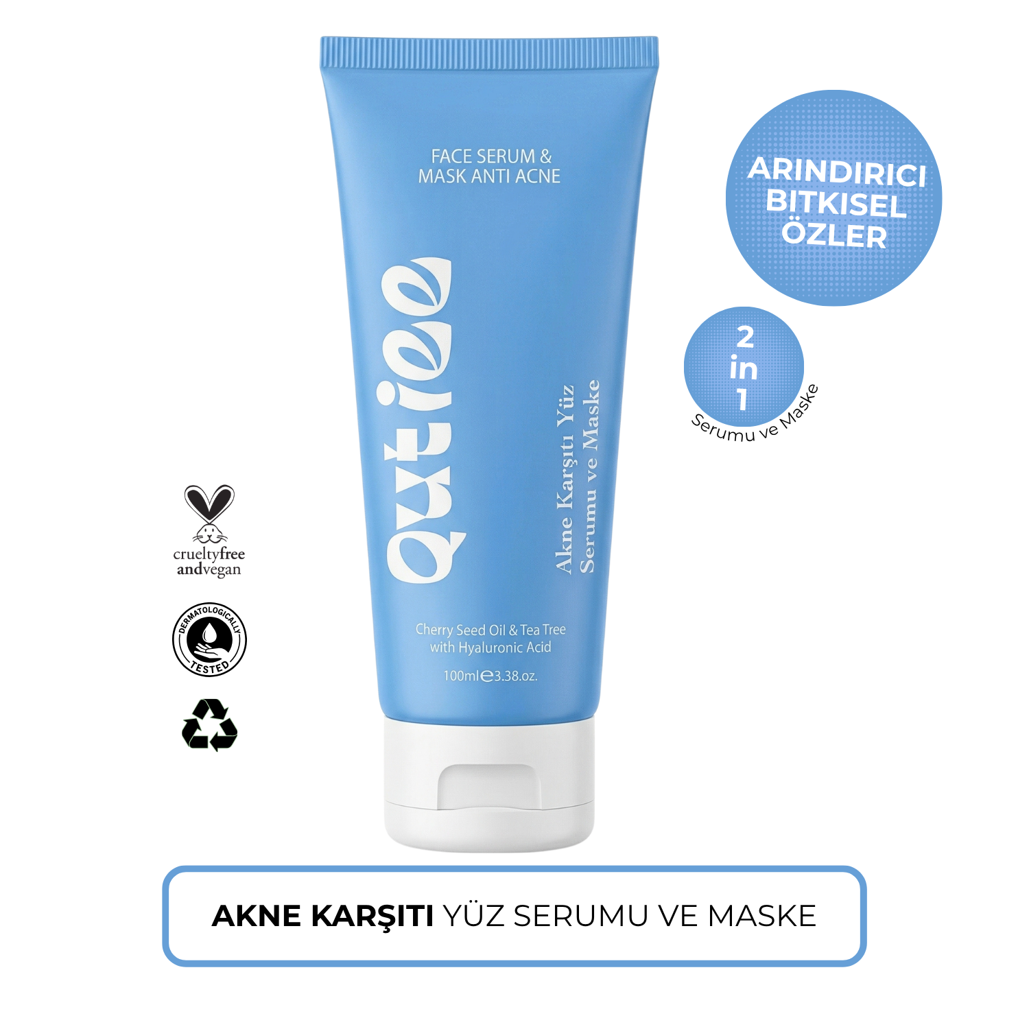 Sivilce Karşıtı Yüz Serumu ve Maskesi
