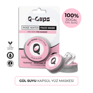 %100 Gül Suyu Yüz Maskesi