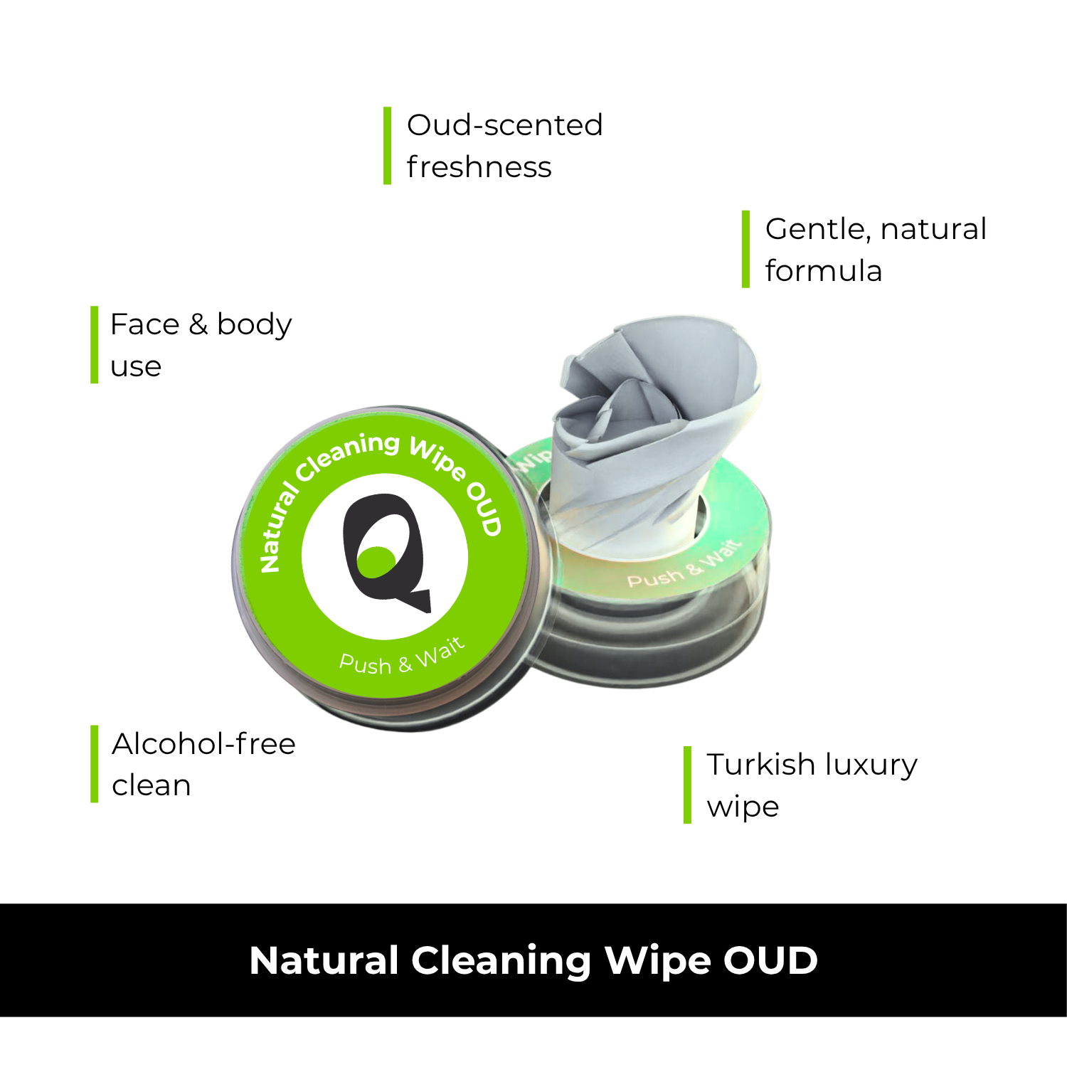 Doğal Temizleme Mendili OUD - Image 2