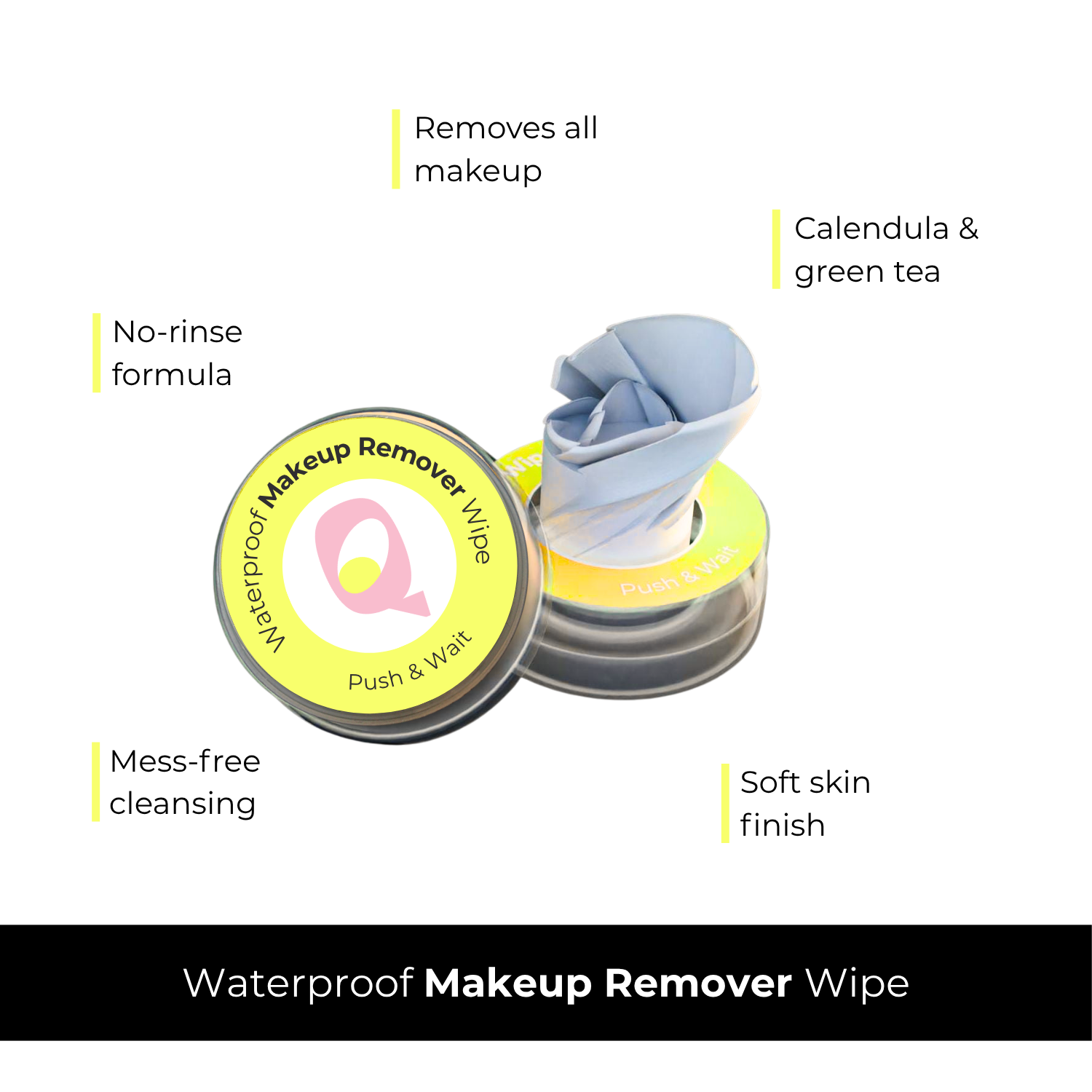 Su Geçirmez Makyaj Temizleme Mendili - Image 2