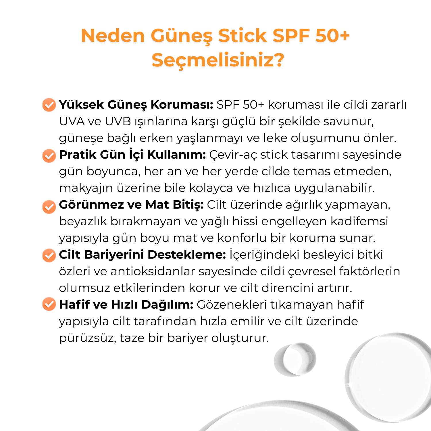 Güneş Stick SPF 50+ - Image 3