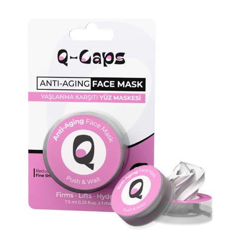 Yaşlanma Karşıtı Yüz Maskesi