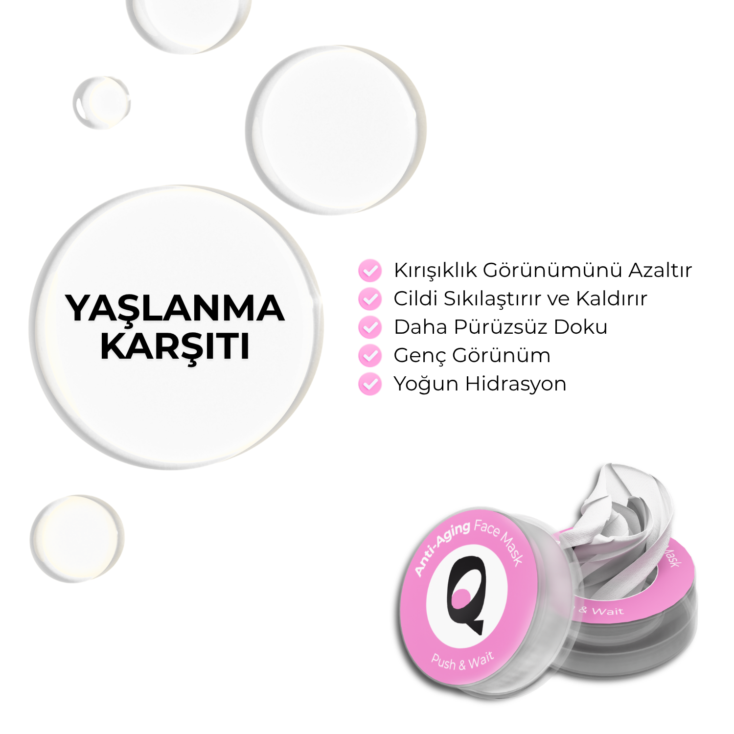 Yaşlanma Karşıtı Yüz Maskesi - Image 3